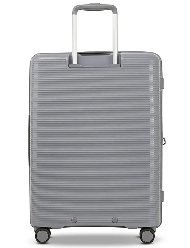 Echolac  Forza 64 Cm Hardcase 4-Double Wheeled Expandable Check-In Luggage Trolley - Gray  | Best Price UAE